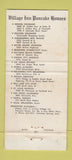 Matchbook Cover - Village Inn Pancakes CHAIN WEAR 30 Strike