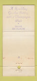 Matchbook Cover - Ramon's Restaurant Denver Colorado WEAR 30 Strike