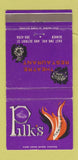 Matchbook Cover Pilk's Flaming Pit Theatre Restaurant Denver Colorado 30 Strike