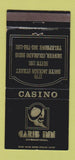 Matchbook Cover - Carib Inn Denver Colorado WEAR 30 Strike