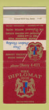 Matchbook Cover - Diplomat Denver Colorado Motor Hotel 30 Strike