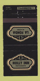 Matchbook Cover - Holly Inn Restaurants Denver Colorado Springs WEAR 30 Strike