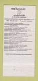 Matchbook Cover - Aeroquip Warren Fluid Power Denver Colorado 30 Strike
