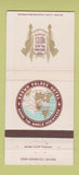 Matchbook Cover - Brown Palace Hotel Denver Colorado 30 Strike