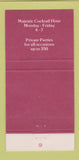 Matchbook Cover - Sperte's Denver Colorado restaurant 30 Strike
