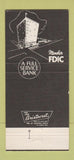 Matchbook Cover - Guaranty Bank Trust Denver Colorado 30 Strike