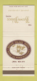 Matchbook Cover - Brown Palace Hotel Denver Colorado 30 Strike