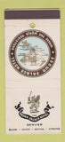 Matchbook Cover - Brown Palace Hotel Denver Colorado 30 Stick