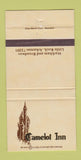 Matchbook Cover - Camelot Inn Little Rock AR Tulsa OK 30 Strike