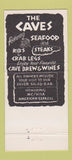 Matchbook Cover - The Caves Fort Lauderdale FL  30 Strike