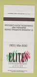 Matchbook Cover - Elite's Italian Charleston SC 30 Strike