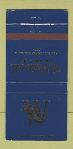 Matchbook Cover - The Wentworth by the Sea Portsmouth NH 30 Strike
