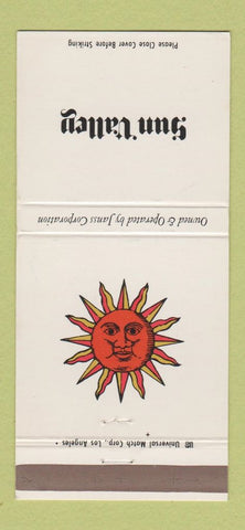 Matchbook Cover - Sun Valley ID Janss Corp 30 Strike