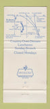 Matchbook Cover - Fox and Hounds Hubertus WI 30 Strike