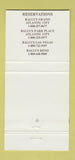 Matchbook Cover - Bally's Grand Atlantic City NJ 30 Strike