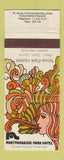 Matchbook Cover - Montparnassee Park Hotel Paris France girlie WEAR 30 Strike