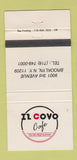 Matchbook Cover - Il Covo Cafe Italian Brooklyn NY 30 Strike