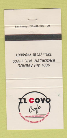 Matchbook Cover - Il Covo Cafe Italian Brooklyn NY 30 Strike