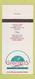 Matchbook Cover - Cafe Chantrell's Covina South Gate CA 30 Strike