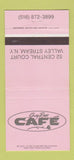 Matchbook Cover - Grey Rose Cafe Valley Stream NY 30 Strike