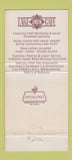 Matchbook Cover - Lake Union Cafe Seattle WA 30 Strike