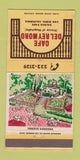 Matchbook Cover - Cafe Del Reymoro San Diego CA 30 Strike