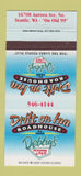 Matchbook Cover - Drift on Inn Roadhouse Seattle WA 30 Strike