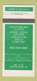 Matchbook Cover - S&J Cafeteria Surfside Beach SC 30 Strike