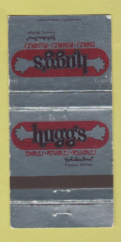 Matchbook Cover - Hugg's Restaurant Holiday Inn Petoskey MI WEAR 30 Strike