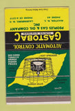 Matchbook Cover - Gastobac Peoples Gas Oil Maxton Laurinburg NC 40 Strike
