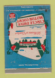 Matchbook Cover - Circle Drive Motel Jacksonville NC WORN 40 Strike