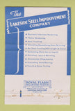 Matchbook Cover - Lakeside Steel Improvement Cleveland OH 40 Strike