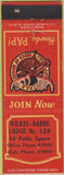 Matchbook Cover - Matchbook Cover Moose Lodge Wilkes Barre PA