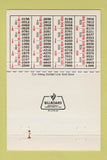 Matchbook Cover - Kegerreis Industrial Supply Elkhart IN 40 Strike