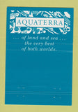 Matchbook Cover - Aqua Terra Palm Beach FL 40 Strike