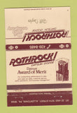 Matchbook Cover - Rothrock Datsun Dodge Allentown PA WEAR 40 Strike