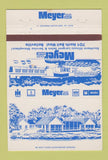 Matchbook Cover - Meyer Oldsmobile GMC Belleville IL 40 Strike