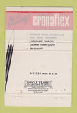 Matchbook Cover - DuPont Cronaflex Drafting Film 40 Strike