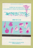 Matchbook Cover - Perfumes Marie Antoinette Fort Worth TX 40 Strike