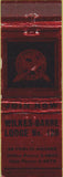 Matchbook Cover - Matchbook Cover Moose Lodge Wilkes Barre PA red