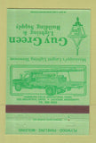 Matchbook Cover - Guy Green Lighting Jackson MS 40 Strike