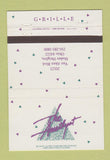 Matchbook Cover - The Amethyst Grille Shaker Heights OH 40 Strike