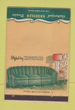 Matchbook Cover - Kroehler Furniture WEAR 40 Strike