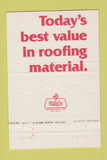 Matchbook Cover - Centex Building Center Oakland CA 40 Strike