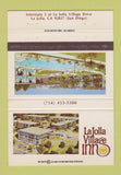 Matchbook Cover - La Jolla Village Inn CA 40 Strike