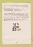 Matchbook Cover - La Jolla Village Inn CA 40 Strike