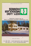 Matchbook Cover - Key Loc Modular Homes Suncook NH 40 Strike