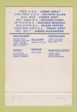 Matchbook Cover - West Slate Ironworker's Union 40 Strike