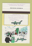 Matchbook Cover - Garden Bistro Costa Mesa CA SAMPLE 40 Strike