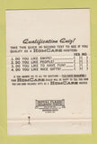 Matchbook Cover - Chit Chat Anti Pollution Hom Care 40 Strike